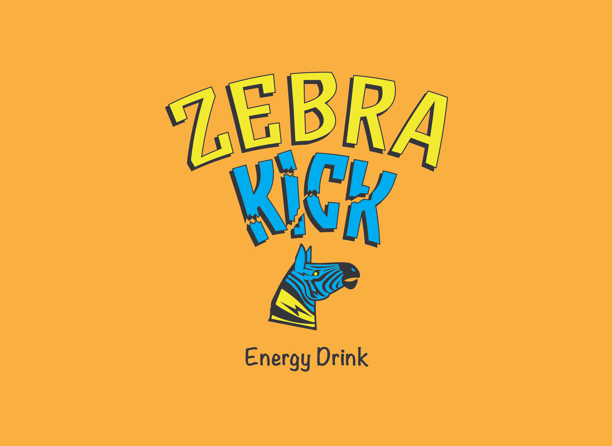 Zebra Kick Energy Drink